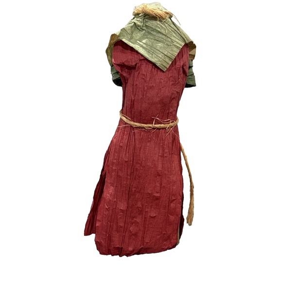 Vtg Handmade Xmas Nativity Paper Doll 8" Joseph Primitive Country Decor Folk Art - Picture 5 of 8